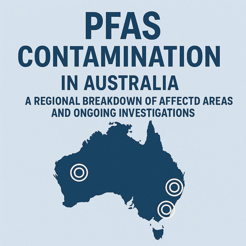 PFAS Contamination in Australia: A Regional Breakdown of Affected Areas and Ongoing Investigations