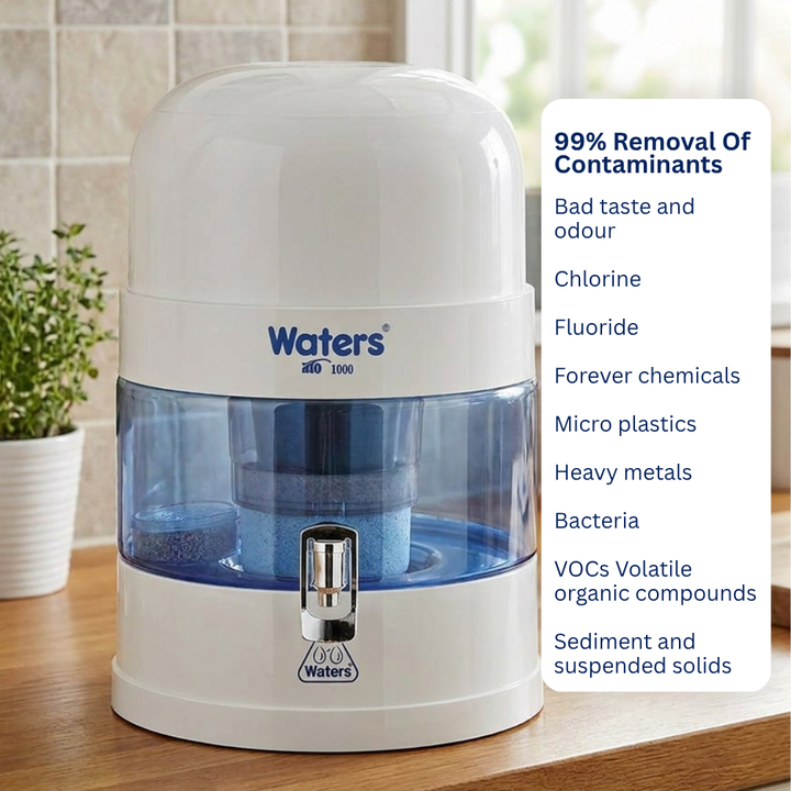 BIO 1000 Grey 10 Litre Bench Top Water Filter