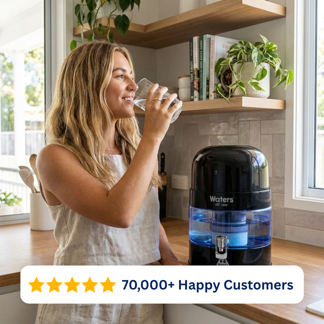 BIO 1000 Black 10 Litre Bench Top Water Filter