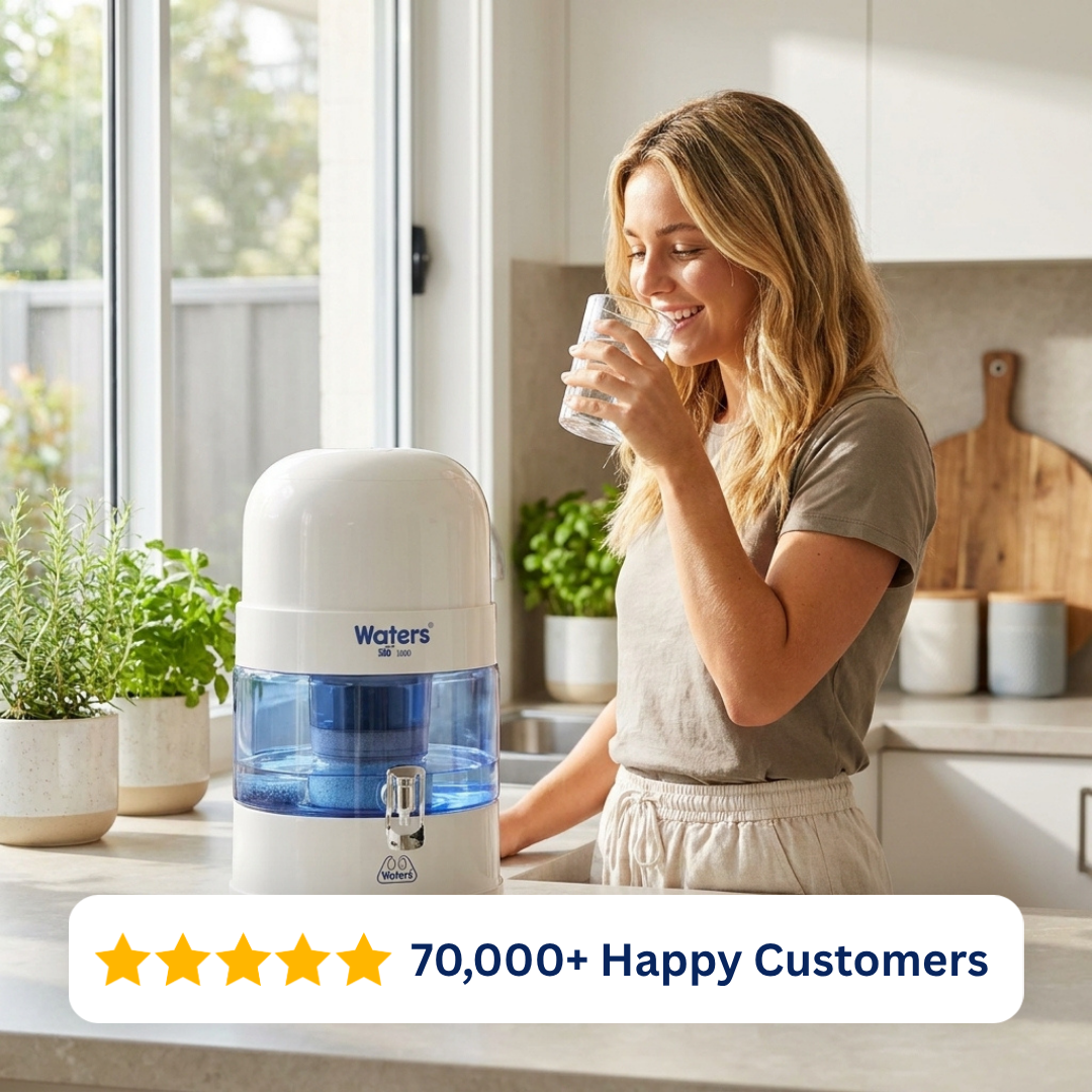 BIO 1000 Grey 10 Litre Bench Top Water Filter