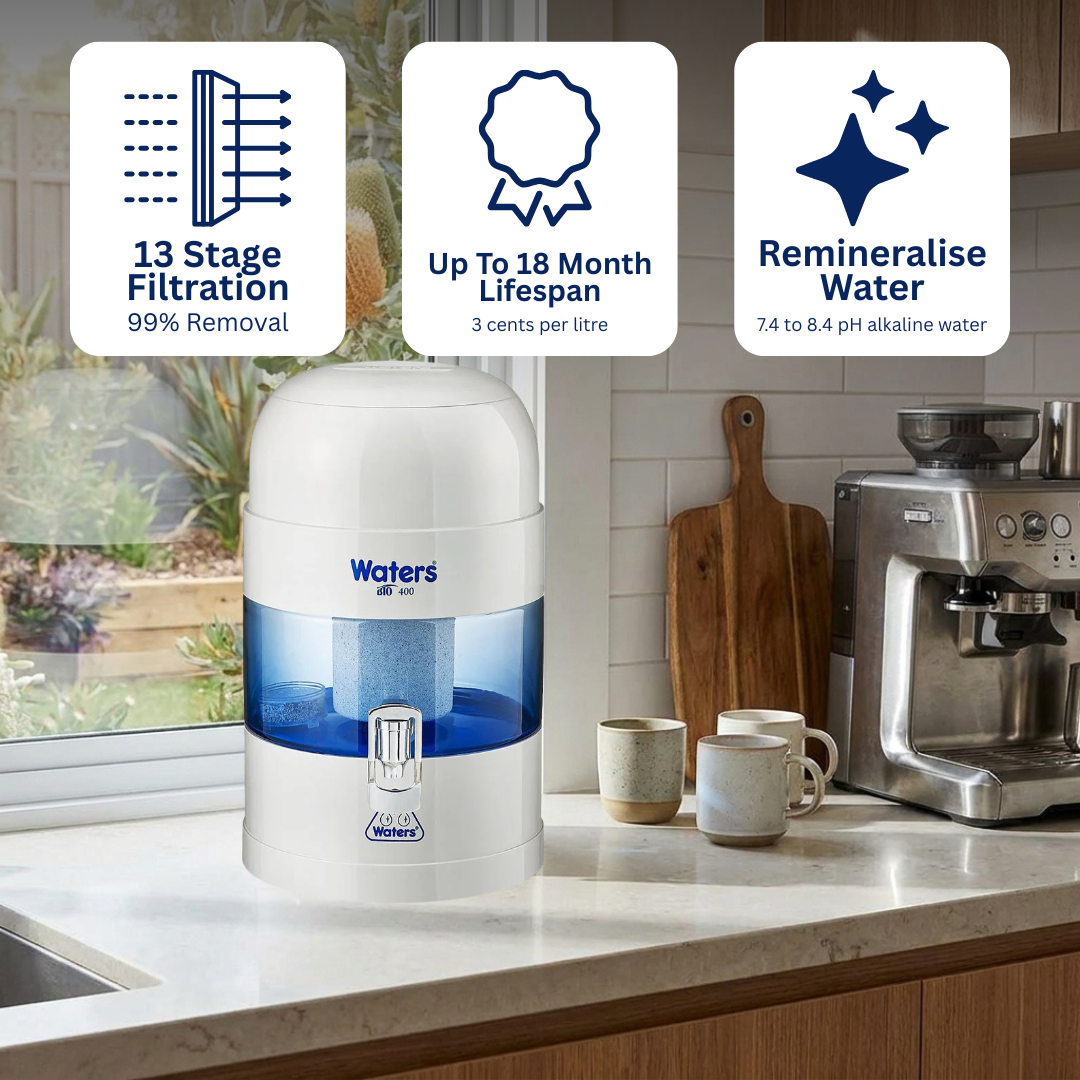 BIO 400 Grey 5.25 Litre Bench Top Water Filter
