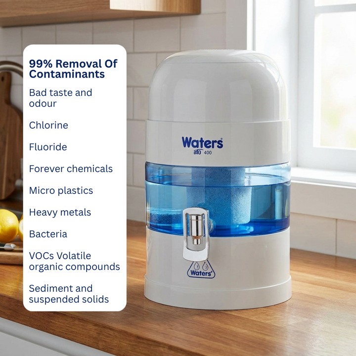 BIO 400 Grey 5.25 Litre Bench Top Water Filter