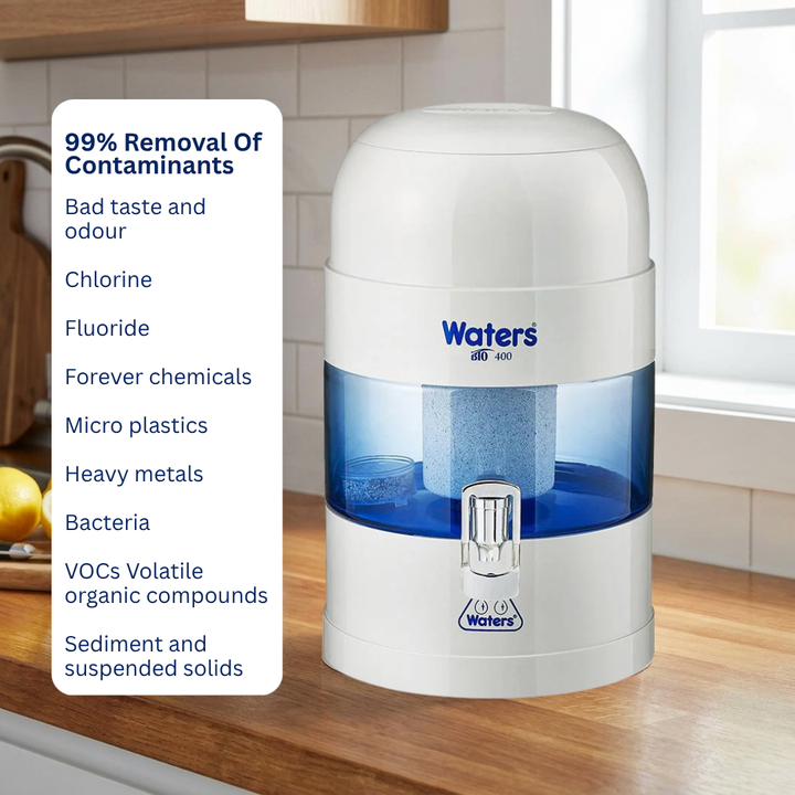 BIO 400 Grey 5.25 Litre Bench Top Water Filter