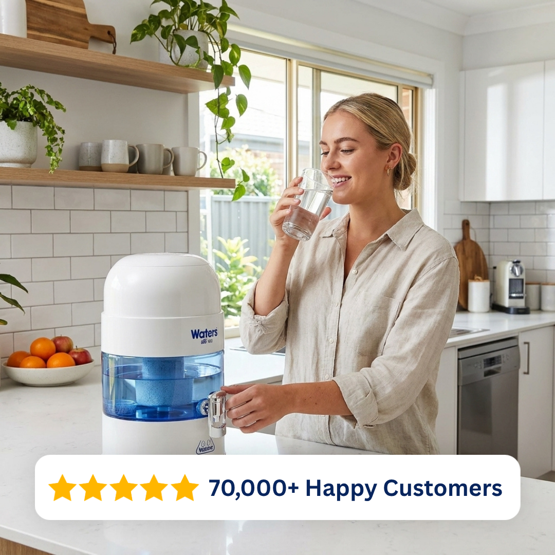 BIO 400 MAX Grey 7 Litre Bench Top Water Filter