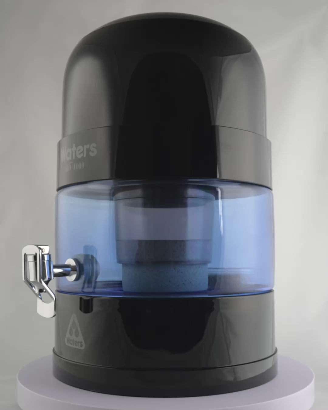 BIO 1000 Black 10 Litre Bench Top Water Filter