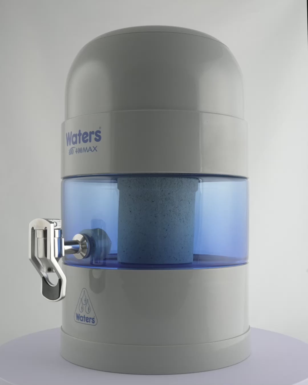 BIO 400 MAX Grey 7 Litre Bench Top Water Filter