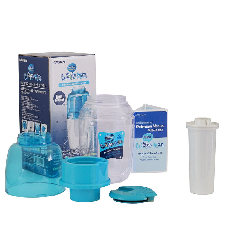 BMP Waterman Blue 600ml + 3 Pack of Filters