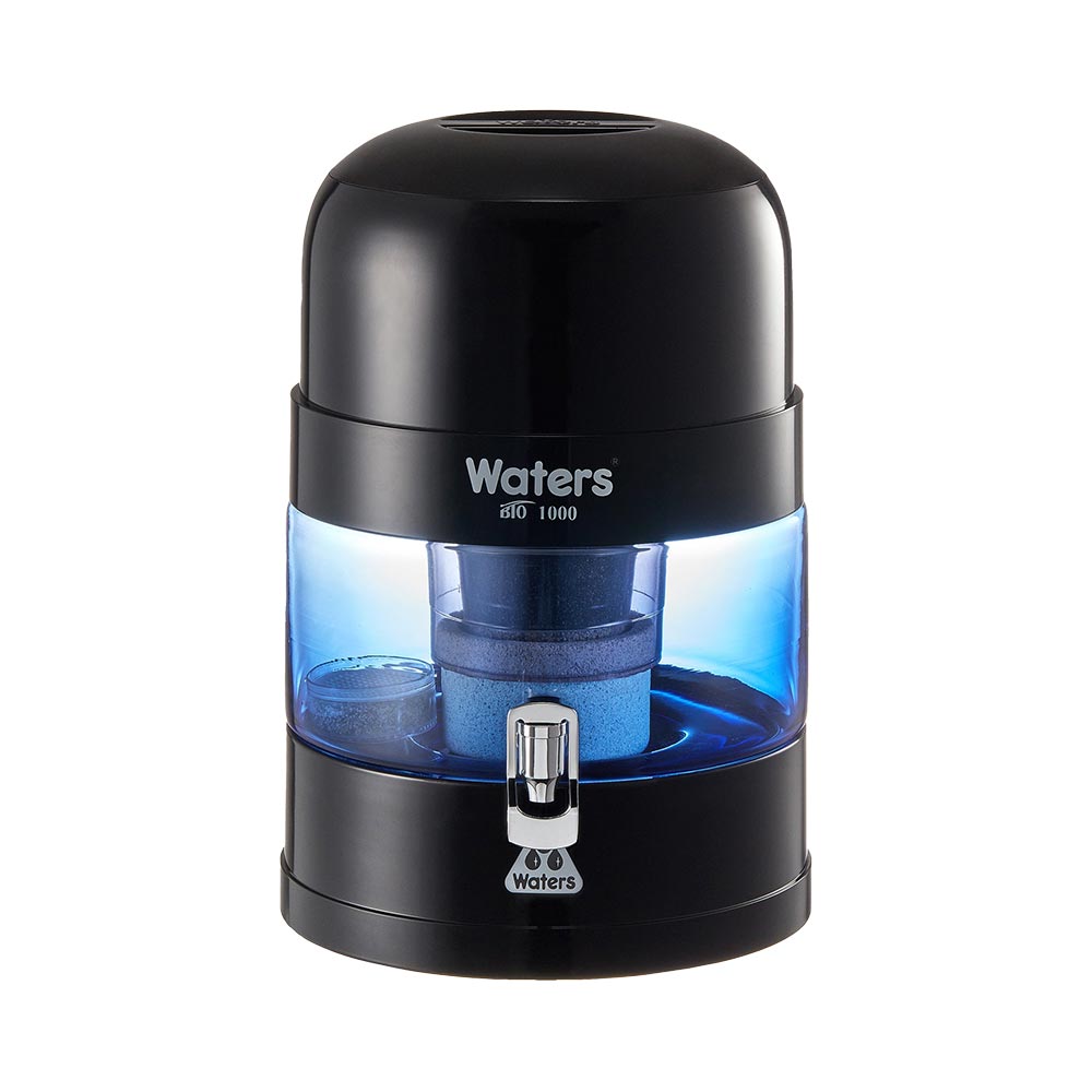 BIO 1000 Black 10 Litre Bench Top Water Filter